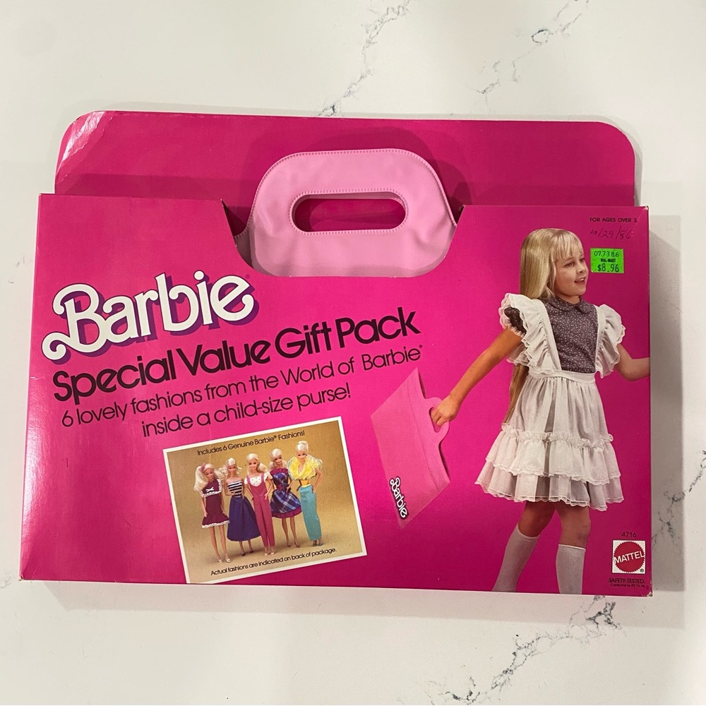 Vintage 1986 Estate Barbie Special Value Gift Pack Clothes & Purse Set 4716